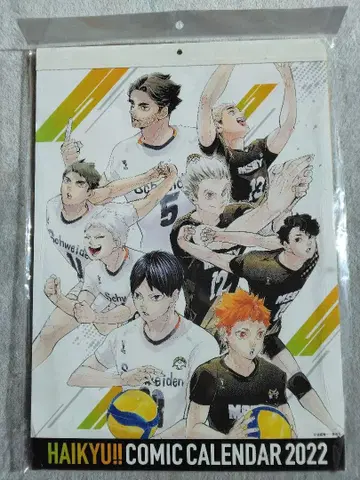 하이큐 코믹 달력 2022 포스터 A3 사이즈