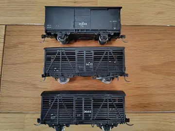 HO 게이지 화차 3량 세트