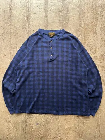 90s 에디 바우어 헨리넥 긴팔 롱티