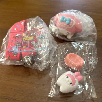 산리오 마이멜로디 캡슐 토이 3개 세트