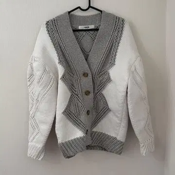 FURFUR 버튼 달린 긴팔 니트 가디건