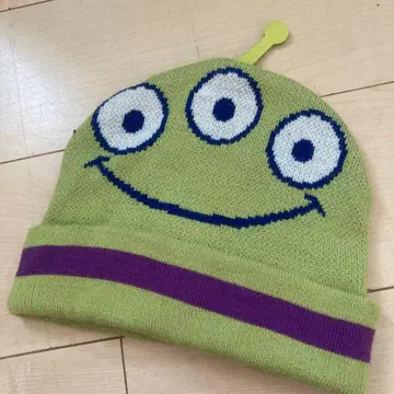 토이스토리 그린맨 에이리언 니트 모자 도쿄 디즈니 리조트