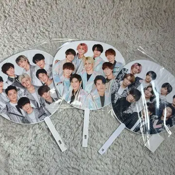 SnowMan 집합 부채 세트 [ 미개봉 새상품 ]