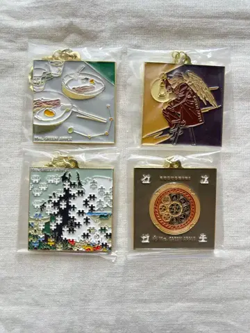 미세스 그린애플 제일복권 F상 메탈 참 4종