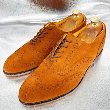 영국제 제이 브라운 윙/25.0/비즈니스 슈즈/스웨이드/브라운