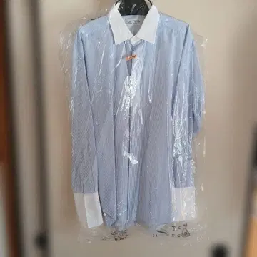 Maker's Shirt 클레릭 칼라 더블 커프스 셔츠