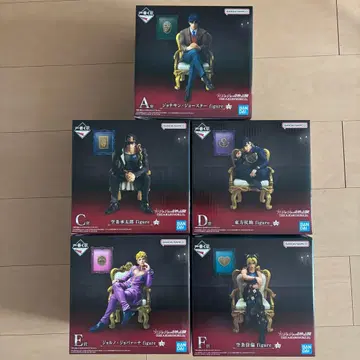 제일복권 죠죠월드 죠죠의 기묘한 모험 피규어 세미 컴플리트