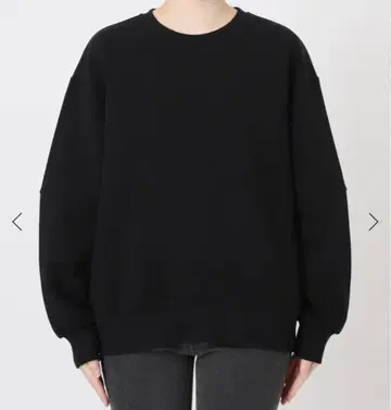 저널 스탠다드 CT 종이상자 형태 풀오버 블랙