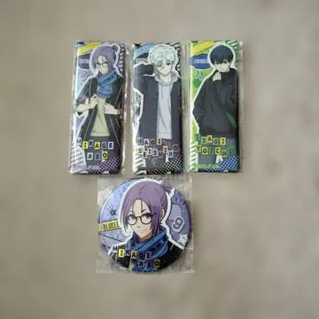 블루 록 남코 한정판 캔뱃지 4개 묶음 판매