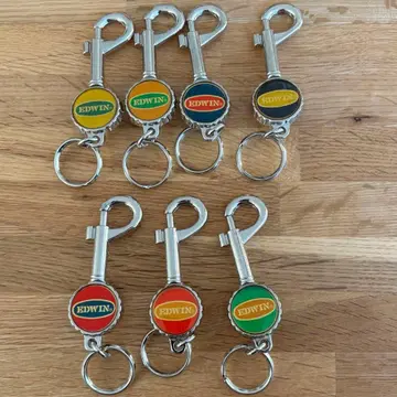 [ 미사용 ] EDWIN 에드윈 키링 7세트