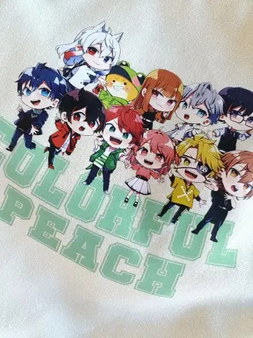 토트백 컬러풀피치 카라피치 그린 전원 집합