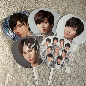 SnowMan 아베 료헤이 집합 부채 세트