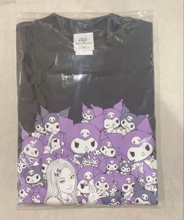 이토 준지 라기트 T셔츠 갸루 토에 토에 쿠로미 L 사이즈 산리오