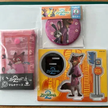 주토피아2 Happy 복권 닉 세트