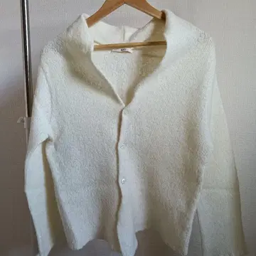 NARU 여성용 가디건 화이트