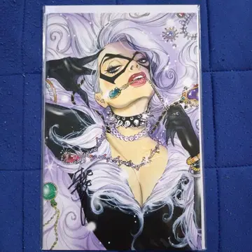 [친필 사인] 모모코 peach momoko BLACKCAT MARVEL