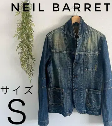 NEIL BARRET 데님 자켓 사이즈 S