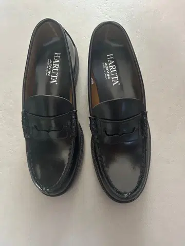 HARUTA 블랙 로퍼