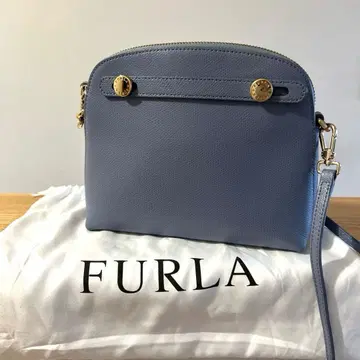 FURLA 파이퍼 미니 크로스 바디 블루 계열