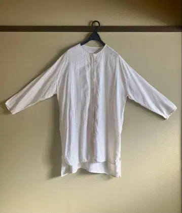 evam eva 린넨 긴팔 셔츠