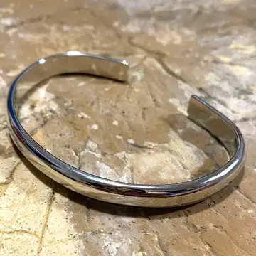 플레인 오픈 실버 925 뱅글 팔찌 실버