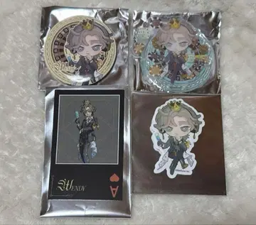 제5인격 오프라인 이벤트 IJL 기상학자 아크릴 스탠드 캔뱃지 카드 씰