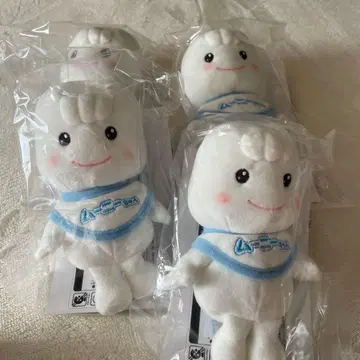 moony 봉제 인형 화이트 무니짱