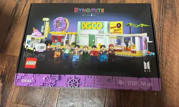 BTS Dynamite LEGO 레고 블록 미개봉 새상품