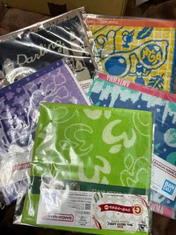 Mrs. GREEN APPLE G상 자카드 타월 5종 세트