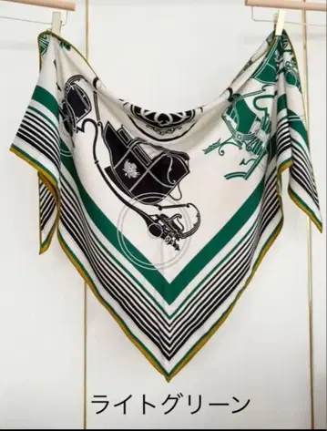 mal.레레레 인기 스카프 그린