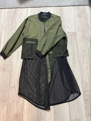 PaulineBleu 메쉬 아우터