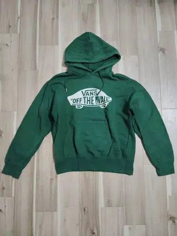 VANS 후드티 그린