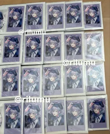 니지산지 호시도 쇼 생일 굿즈 2025 폴라로이드풍 카드 20장 세트