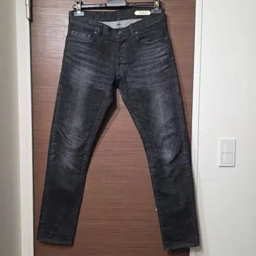 YCHAI 빈티지 블랙 데님 29