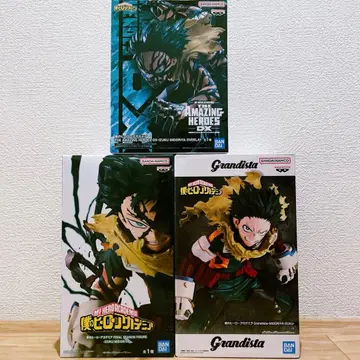 히로아카 미도리야 이즈쿠 데쿠 피규어 3종 세트