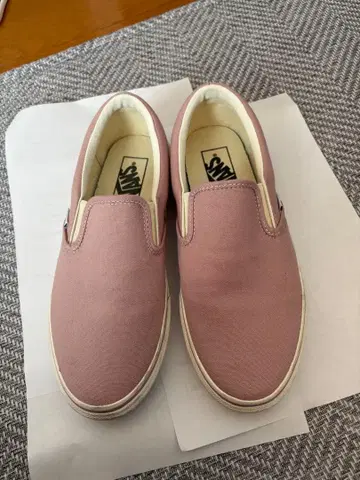 Vans 핑크 슬립온