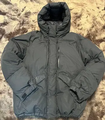 CAMP7 다운 자켓 XL 캠핑세븐 드로 코드 부착 짧은 기장