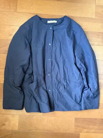 CROCODILE 네이비 버튼식 자켓