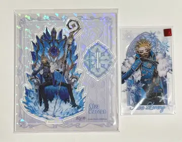 제5인격 얼음 나라 알바 은둔자 아크릴 스탠드 카드 클리어 카드 간수장