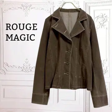 [ 루즈 매직 ] 자켓 겉옷 [ M ] 브라운 짙은 갈색