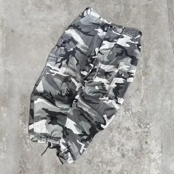 90s propper usa제 카고 팬츠 기믹 카모플라쥬 테크