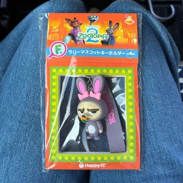 주토피아 러버 마스코트 키링