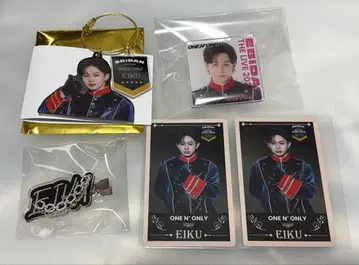 원엔 EIKU 에이쿠 에비라이 봄 투어 아크링 키링 클립 트레이딩 카드