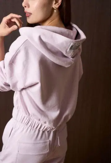 herlipto Flight Mode Zip Hoodie 핑크