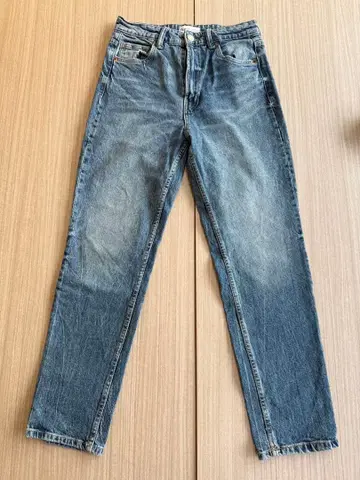 ZARA 블루 스트레이트 데님 36