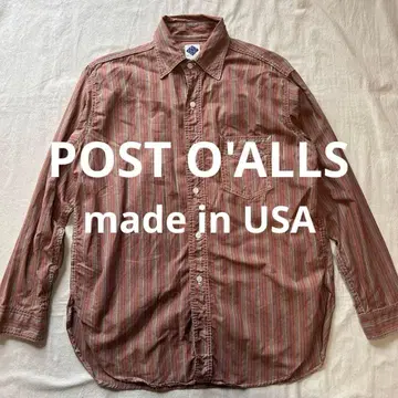 POST O'ALLS 포스트 오버올즈 셔츠 made in USA