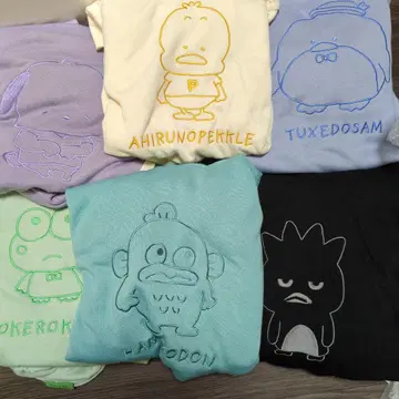 산리오 하피단부이 니시무라 유우지 후드티 컴플리트 6종 L 사이즈