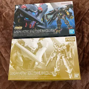 RG 건담 아스트레이 골드 프레임 2체 세트