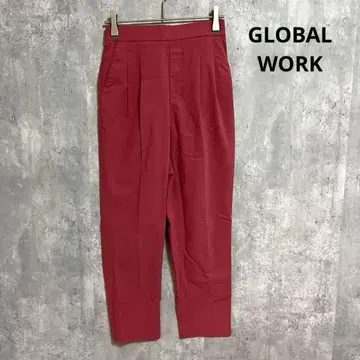 GLOBAL WORK 심플 테이퍼드 팬츠 슬랙스 깔끔한 고급