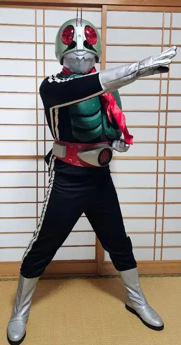 가면라이더 신1호 등신대 풀수트 특촬물 코스프레 구1호